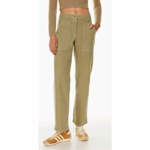 Aritzia Wilfred Free Modern Utility Pant - Sage Green